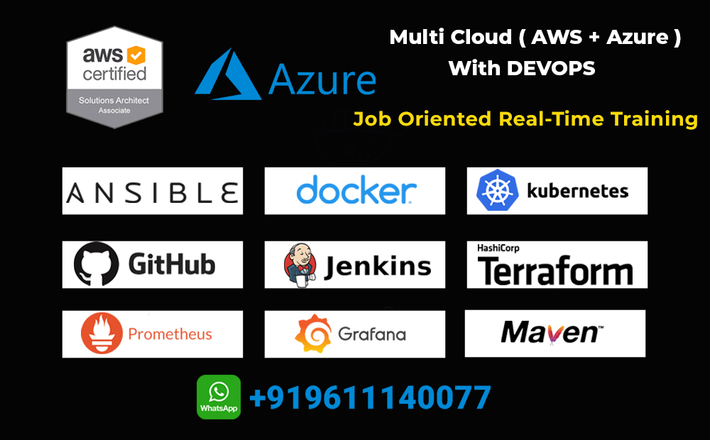 Learn Multi Cloud ( AWS + Azure ) With DEVOPS